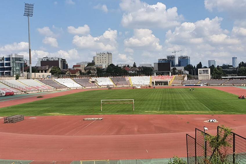 Așa arată gazonul de pe Stadionul lui Dinamo