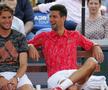 Novak Djokovic, alături de Dominic Thiem la Adria Tour. foto: Guliver/Getty Images