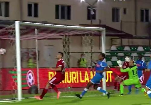 Denis Rusu a gafat la golul 4