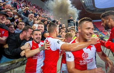 Slavia Praga - Plzen 1-0. FOTO Nicolae Stanciu a câștigat titlul în Cehia!