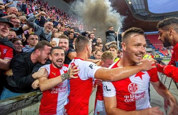 Slavia Praga - Plzen 1-0. FOTO Nicolae Stanciu a câștigat titlul în Cehia!