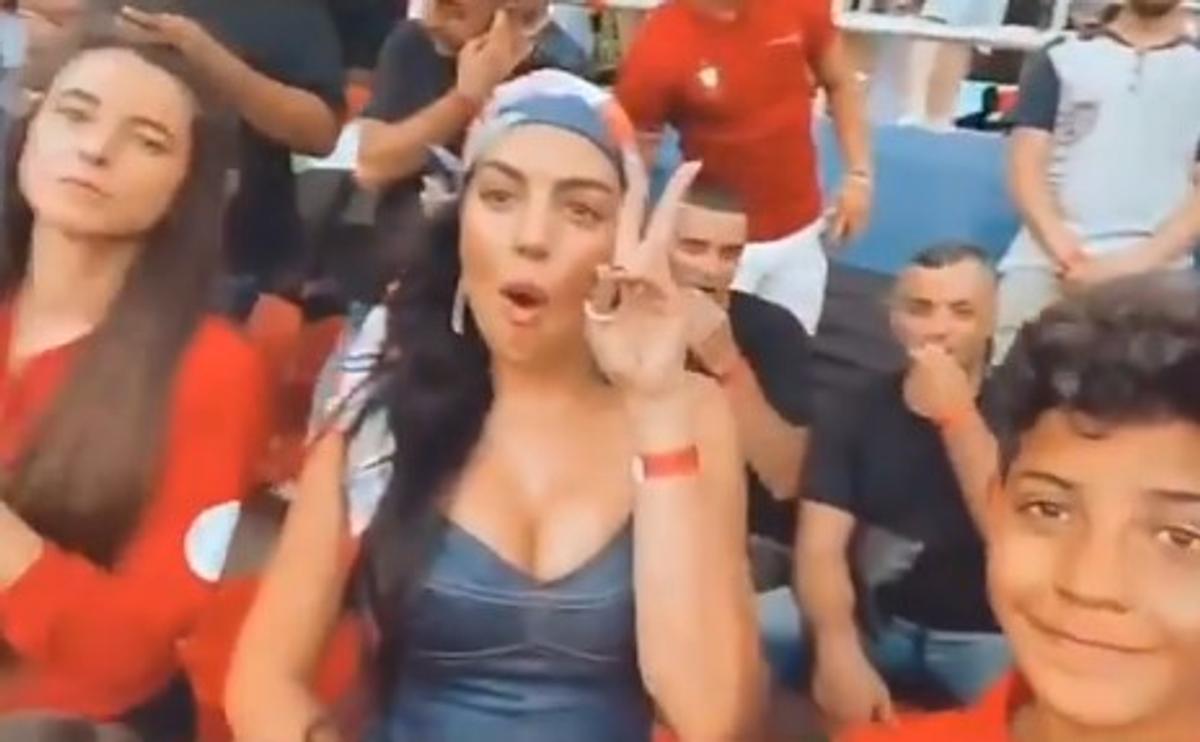 Georgina Rodriguez - iubită Ronaldo - la Portugalia - Franța