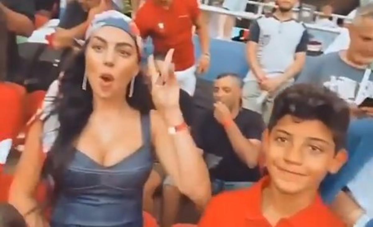 Georgina Rodriguez - iubită Ronaldo - la Portugalia - Franța