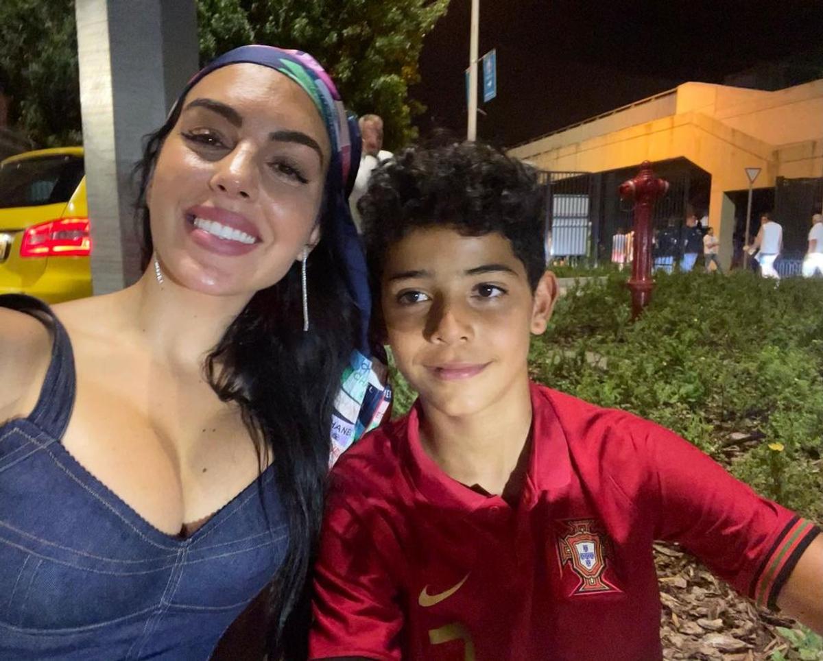Georgina Rodriguez - iubită Ronaldo - la Portugalia - Franța