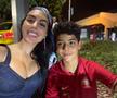 Georgina a mers la Budapesta și a făcut spectacol în tribună! Cum a sărbătorit iubita lui Ronaldo reușitele din Portugalia - Franța