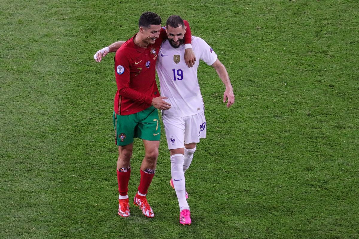 Portugalia - Franța - tricouri Ronaldo