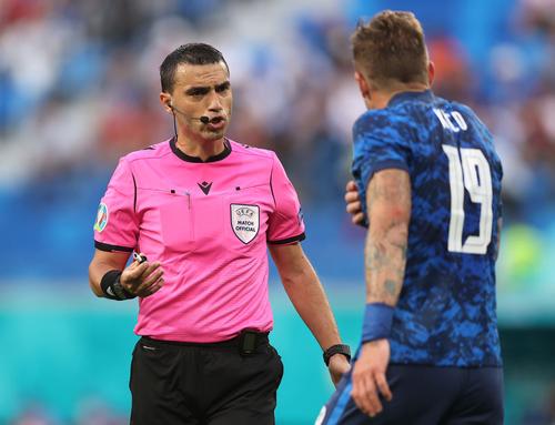 Ovidiu Hațegan (40 de ani) va fi al patrulea oficial la optimea de finală de la Euro 2020 dintre Țara Galilor și Danemarca.