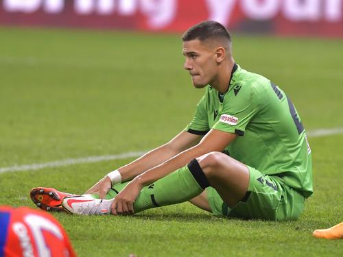 Ricardo Grigore (23 de ani) a vorbit despre lipsurile pe care le au fotbaliștii lui Dinamo în acest moment. / FOTO: Imago
