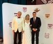 Dan și Diana Șucu alături de Daniel Niculae la dineul oferit de Rapid cu ocazia Centenarului
