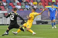 „Tricolorii” au cerut penalty în minutul 18 al duelului cu Ucraina U21 » Imaginea surprinsă de reporterul GSP lămurește faza + Ce i-a strigat Daniel Pancu lui Emil Săndoi