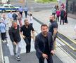 Imagini de la sosirea lui Adrian Mutu la dineul oferit de Rapid cu ocazia Centenarului