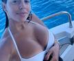 Iubita lui Cristiano Ronaldo, sexy pe iaht, în vacanța în Sardinia! Fanii i-au atras atenția: „Nu îți e rușine?”