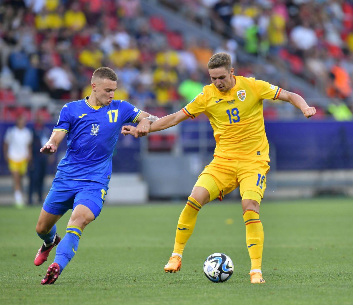 România U21, dominată și învinsă de Ucraina U21 » „Tricolorii” au părăsit matematic turneul!