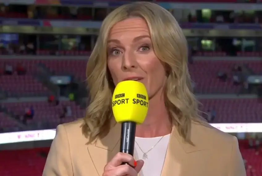 Gaby Logan, prezentatoarea BBC Sport