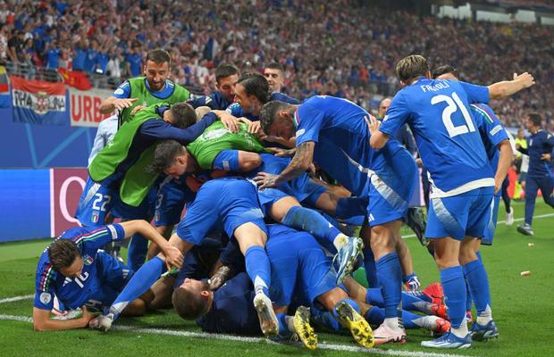 Cel mai dramatic meci de la EURO 2024! Italia a marcat la ultima fază și e în „optimi”. Croația, aproape OUT!