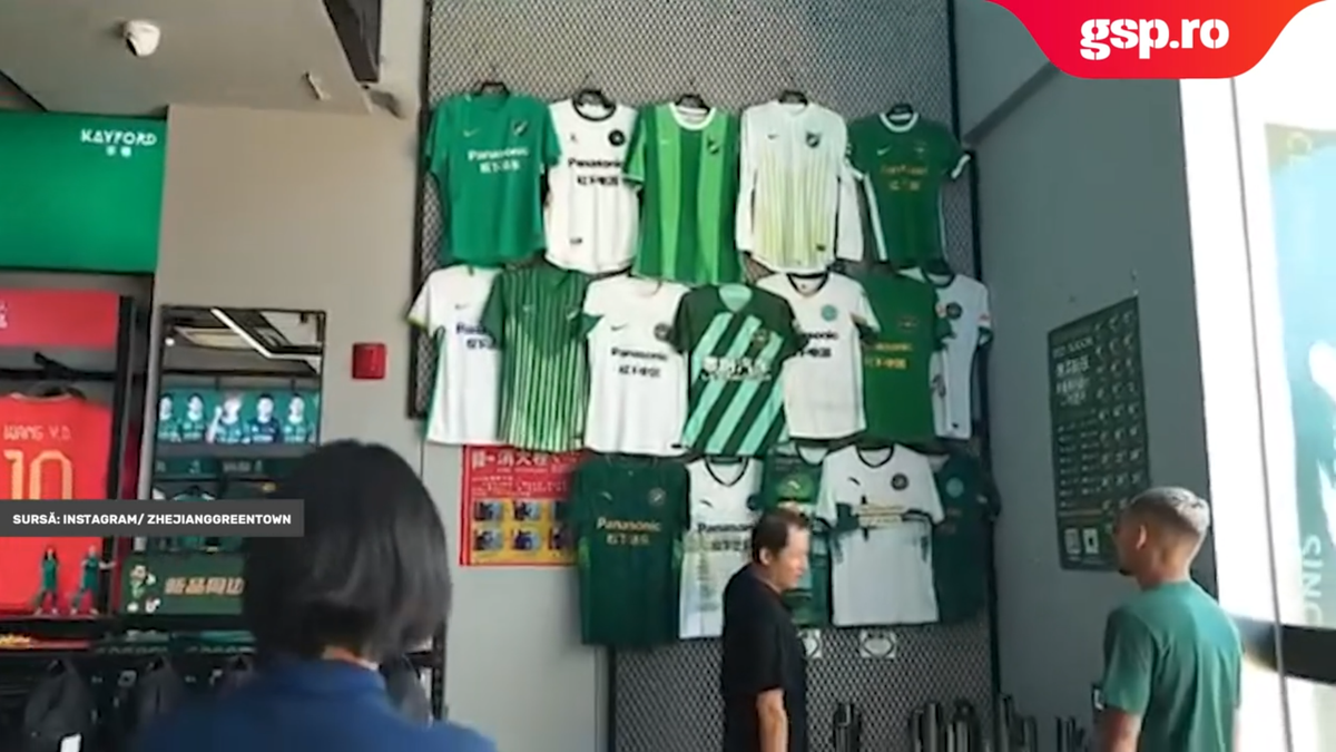 Alex Mitriță, prima zi la noul său club din China