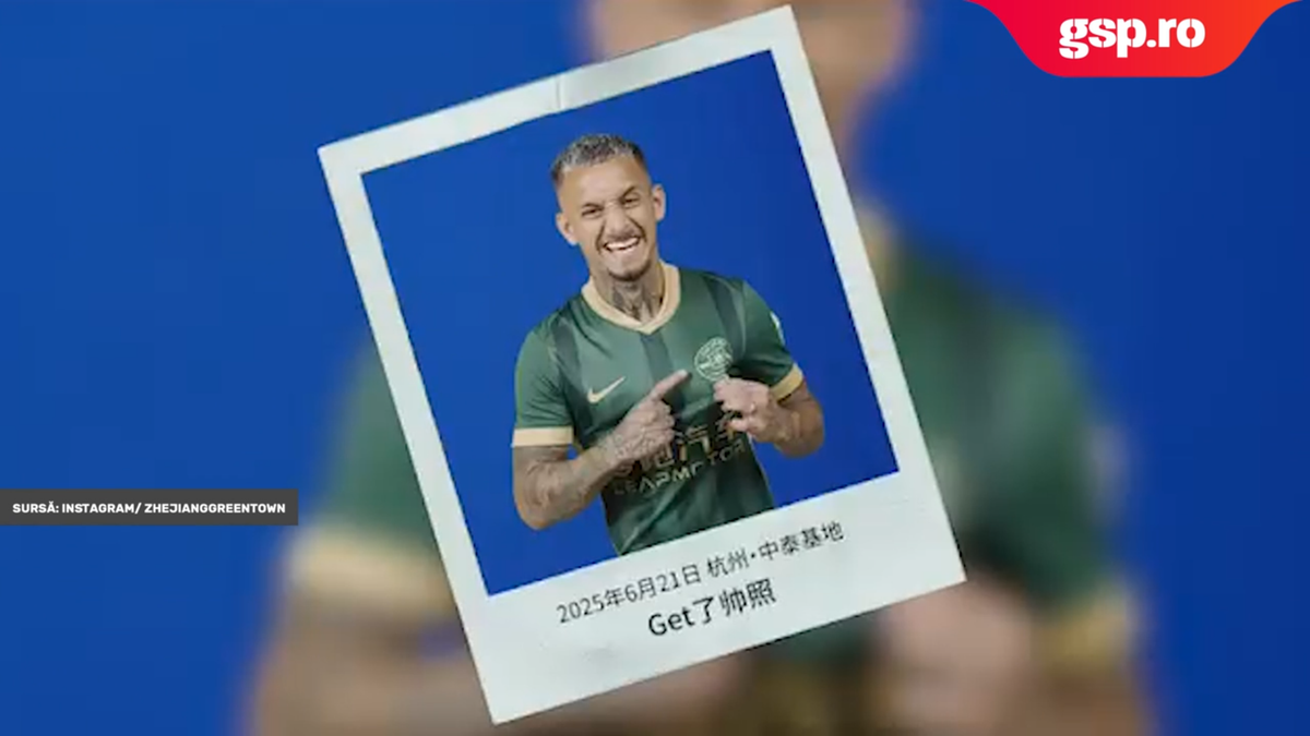 Alex Mitriță, prima zi la noul său club din China