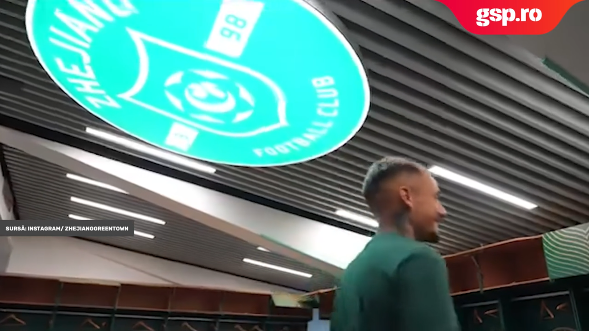 Alex Mitriță, prima zi la noul său club din China