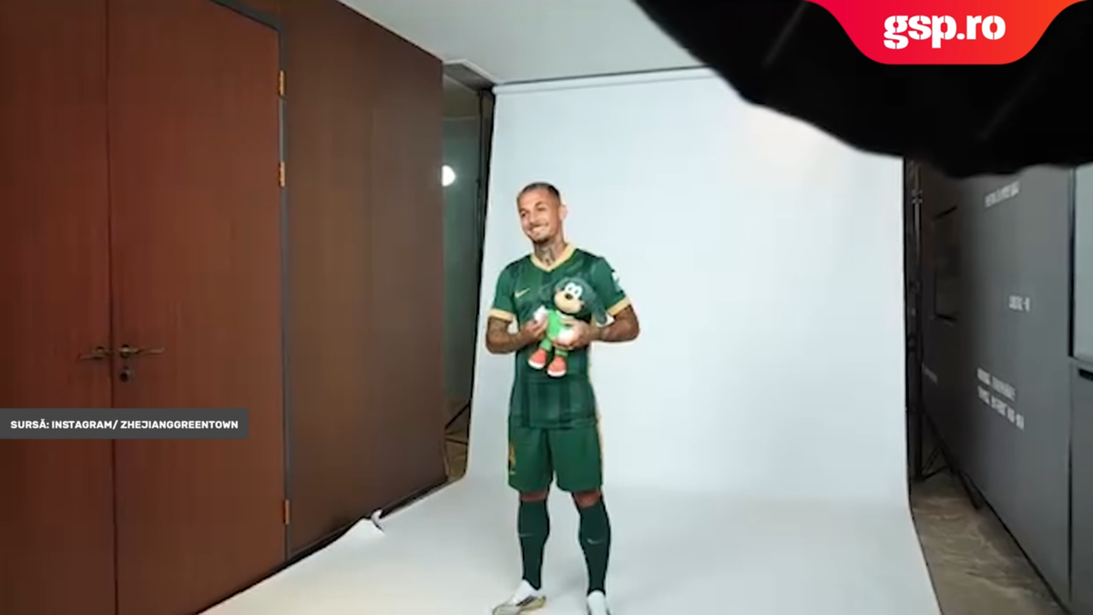 Alex Mitriță, prima zi la noul său club din China