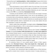 Scrisoare FCU Craiova 2