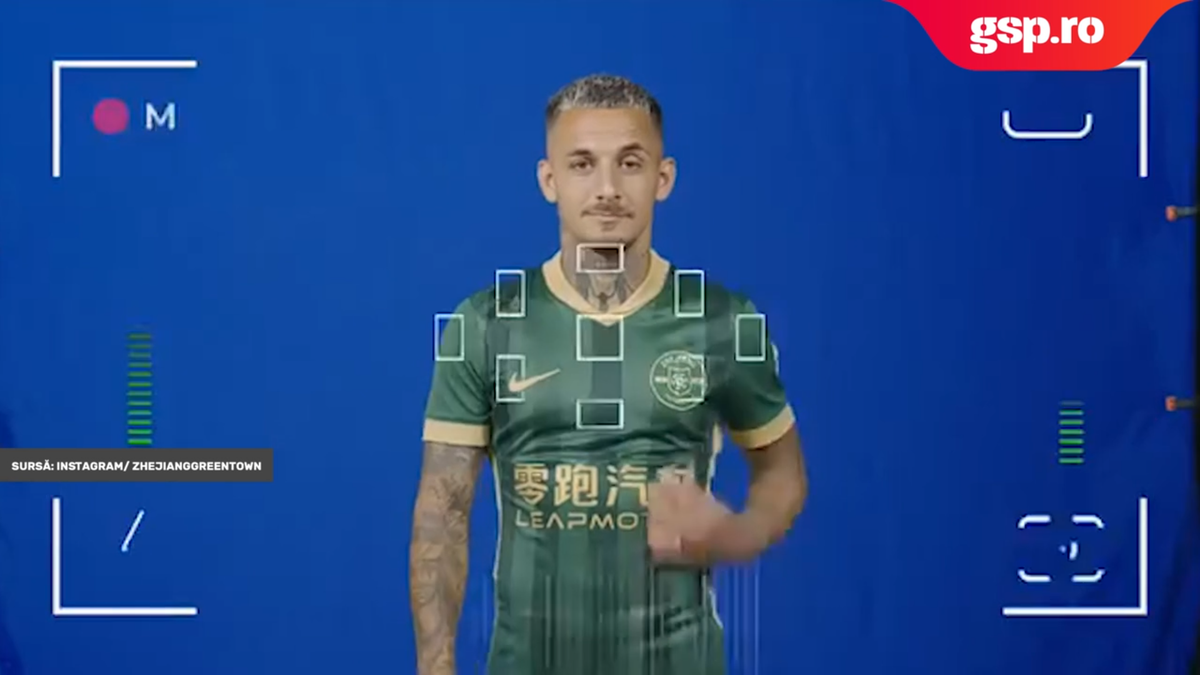 Alex Mitriță, prima zi la noul său club din China