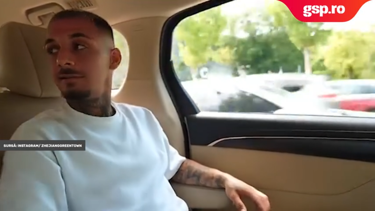 Alex Mitriță, prima zi la noul său club din China
