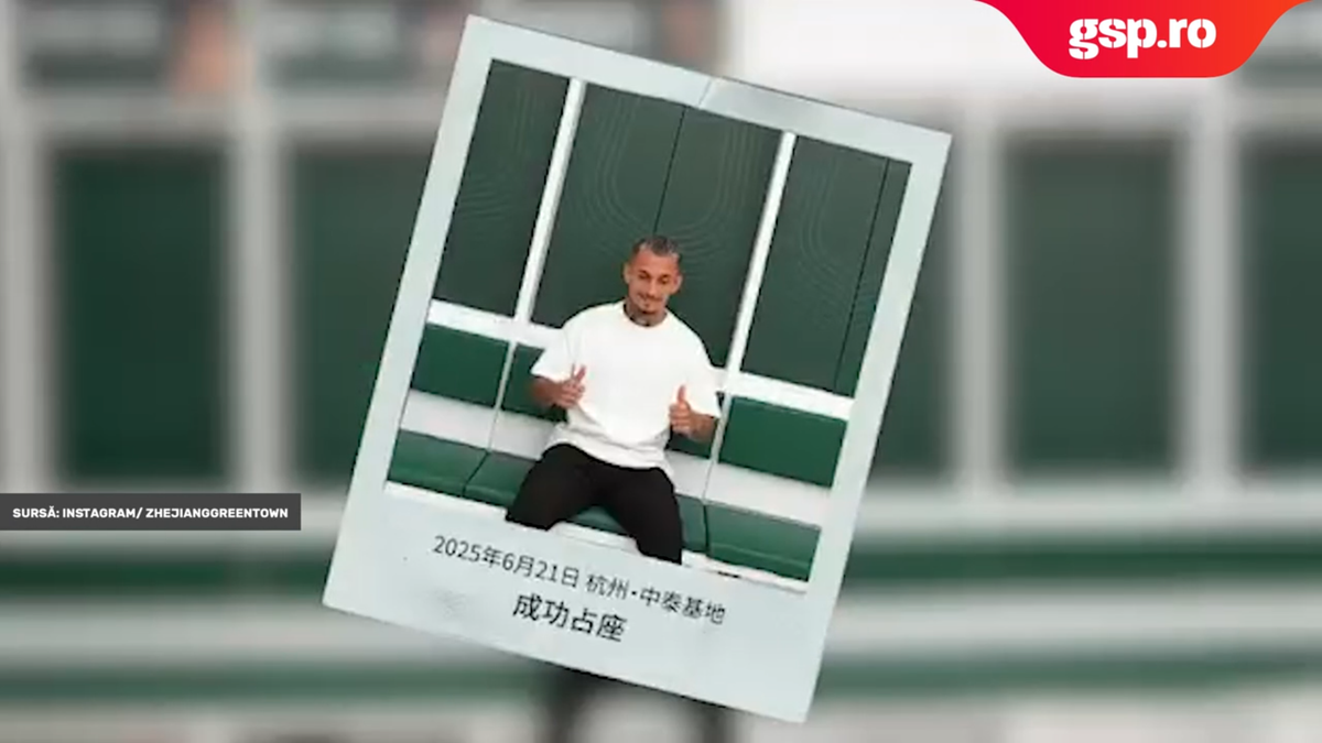 Alex Mitriță, prima zi la noul său club din China