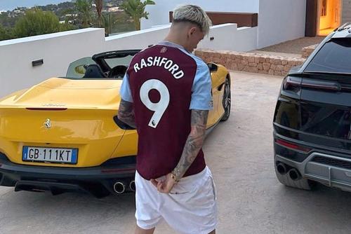 Alejandro Garnacho, în vacanță la Ibiza / Foto: Instagram