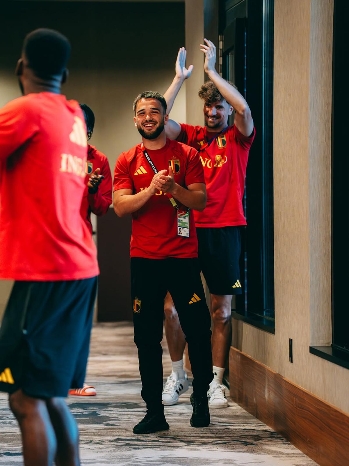 Jeremy Doku a revenit în cantonamentul Belgiei