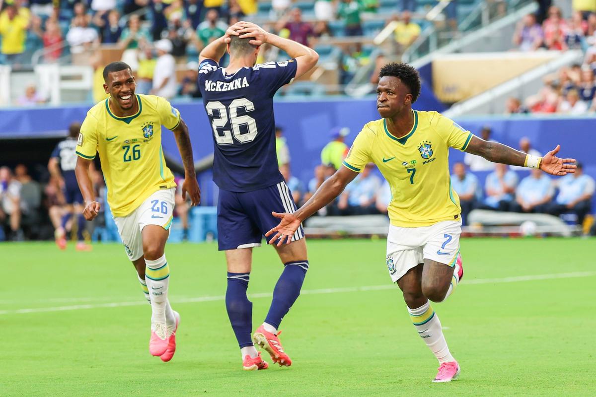 Scoția - Brazilia, în grupa C de la Campionatul Mondial: imagini de la Miami