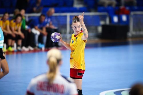 Teodora Damian, componentă a naționalei U20 a României // foto: FRH