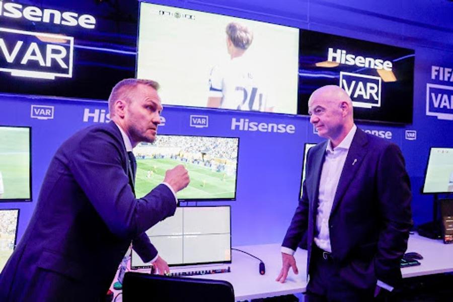 Hisense RGB MiniLED susține tehnologia VAR la Cupa Mondială FIFA 2026