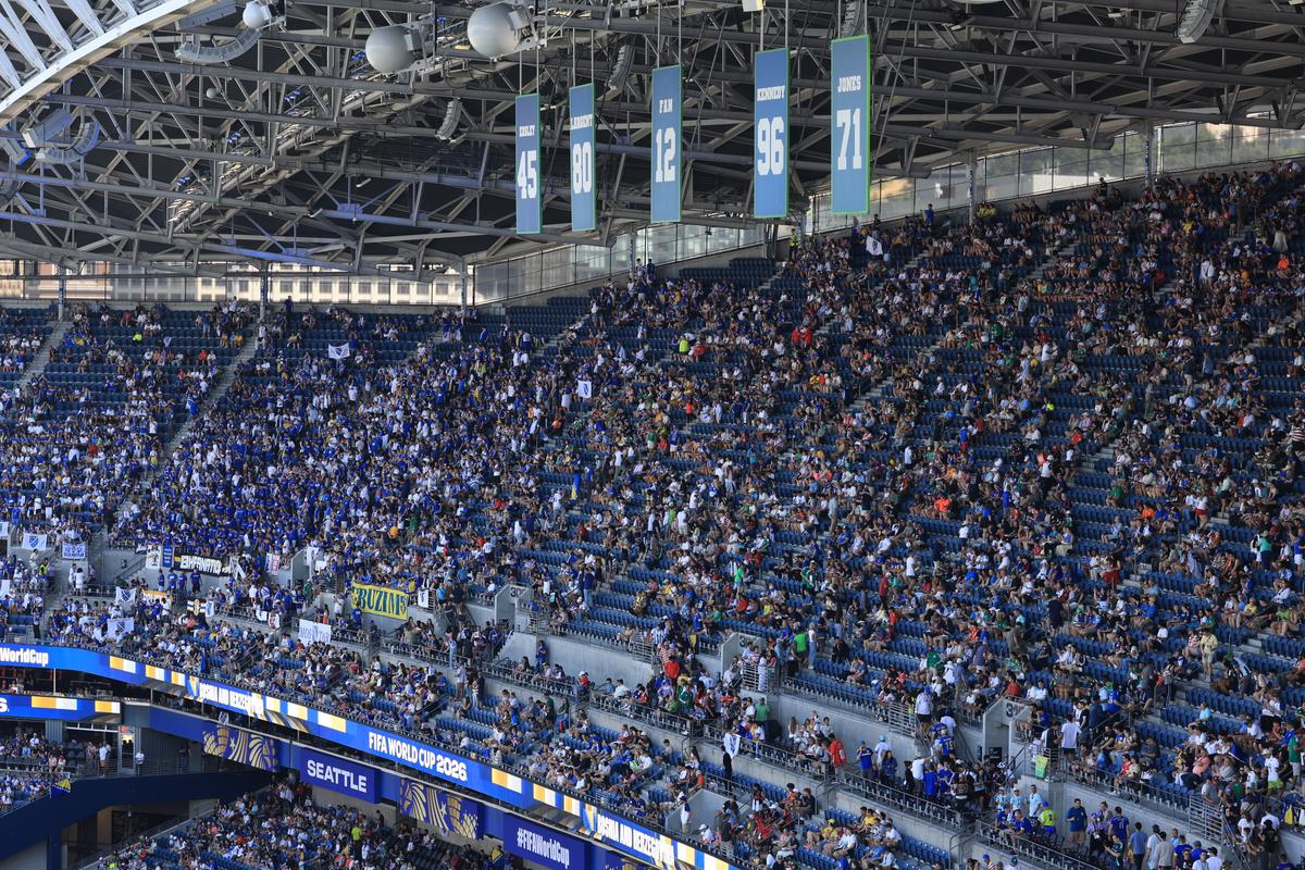 Imagini cu stadionul din Seattle