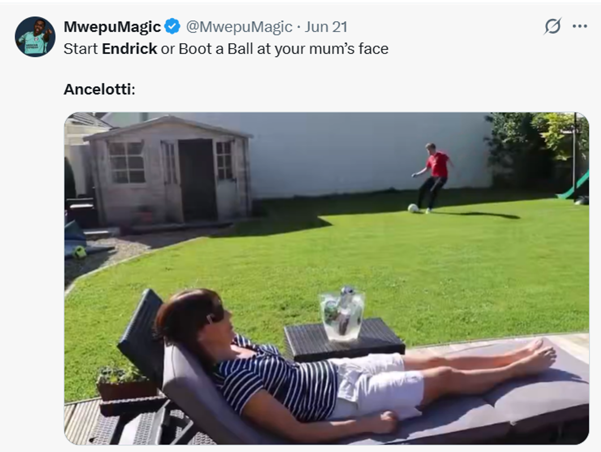 De ce au devenit meme-urile cu Endrick și Carlo Ancelotti senzația virală a acestui Campionat Mondial