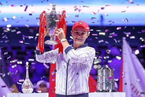 Ashleigh Barty a cucerit Turneul Campioanelor în 2019 // FOTO: Guliver/GettyImages