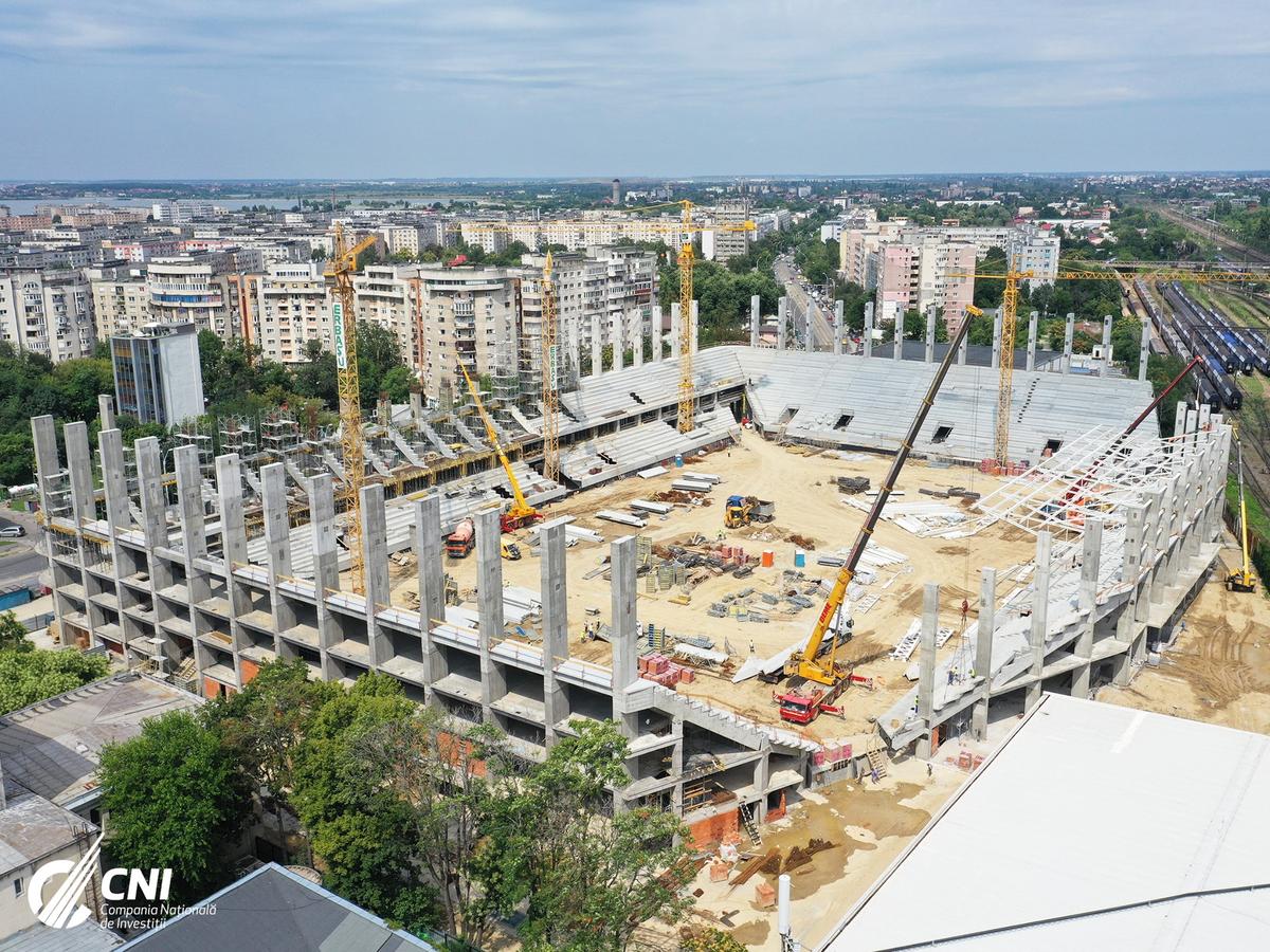 FOTO Noi imagini spectaculoase de la stadioanele Ghencea, Giulești și Arcul de Triumf » Detaliul observat la arena Stelei