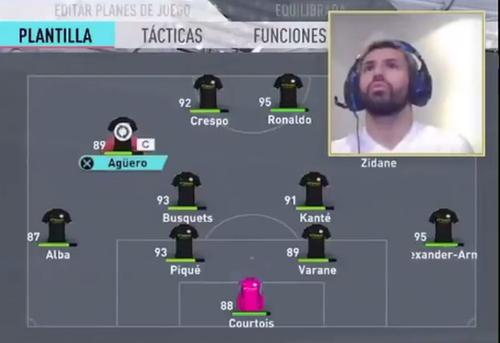 Sergio Aguero continuă să facă senzație pe internet cu reacțiile sale la FIFA 20, acolo unde canalul său de stream a depășit deja 1 milion de urmăritori.