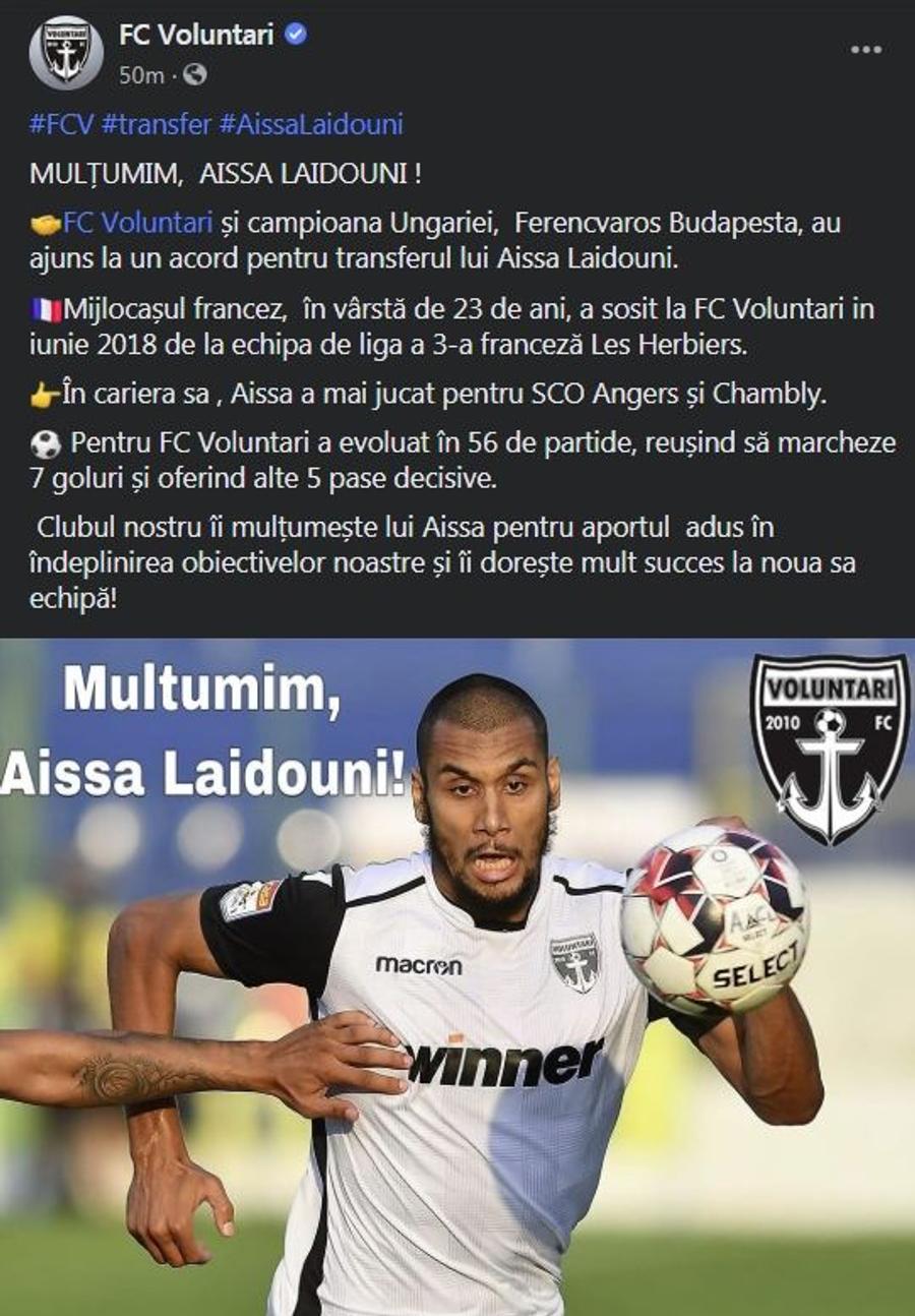 Jucătorul dorit de FCSB s-a transferat în Ungaria » Toate detaliile mutării