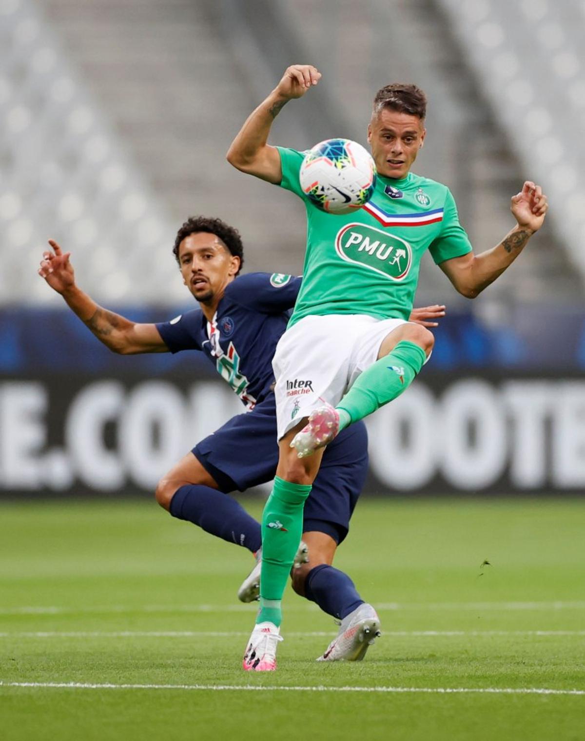 PSG - St. Etienne 1-0 » VIDEO+FOTO Neymar aduce victoria parizienilor în finala Cupei Franței! 5.000 de spectatori pe Stade de France + Mbappe, în cârje după o accidentare serioasă
