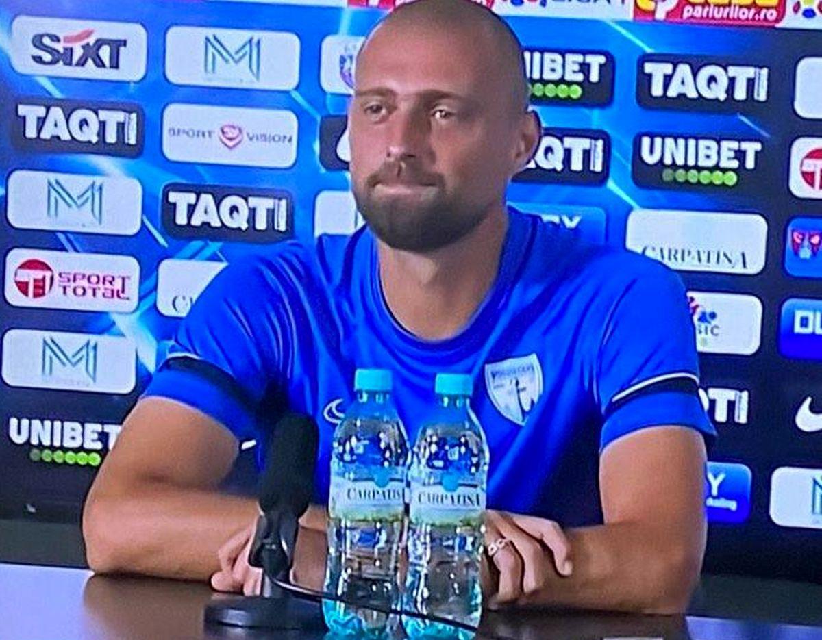 Gabi Tamaș, recital la conferință: a copiat în stilul propriu gestul lui Cristiano Ronaldo