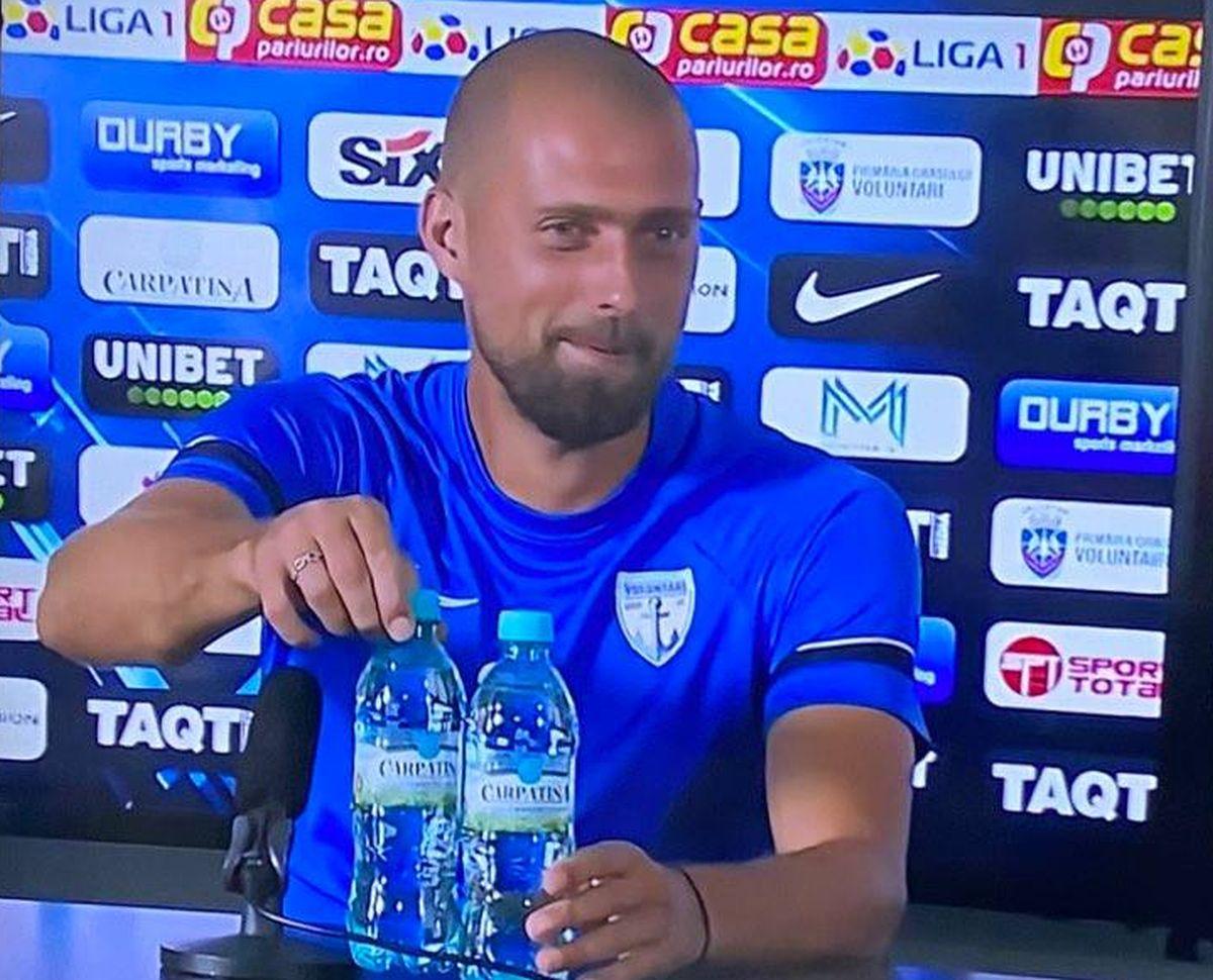 Gabi Tamaș, recital la conferință: a copiat în stilul propriu gestul lui Cristiano Ronaldo