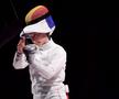Ana Maria Popescu, în finala de la spadă, cu Sun Yiwen, la Jocurile Olimpice
(foto: Raed Krishan - Tokyo)