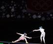 Ana Maria Popescu, în finala de la spadă, cu Sun Yiwen, la Jocurile Olimpice
(foto: Raed Krishan - Tokyo)