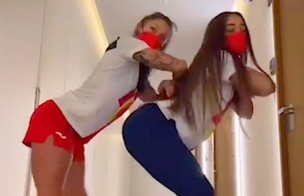 Se plictiseau la Tokyo și au ajuns virale! Gimnastele Roxana Popa și Marina Gonzalez, dans incendiar