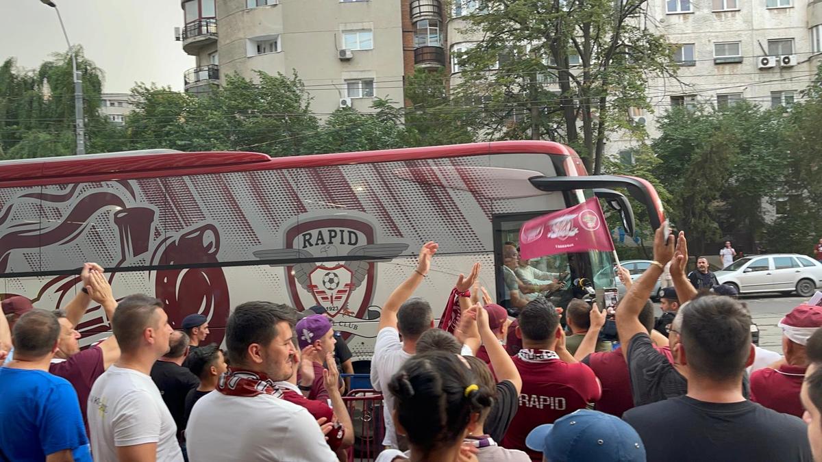 FOTO Rapid - FCSB, suporteri 24.07.2022