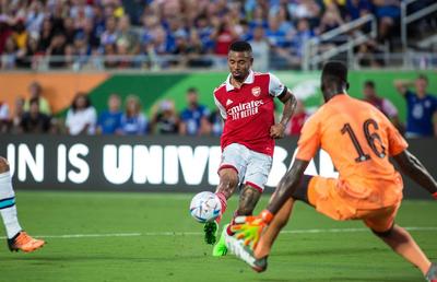 Arsenal a spulberat-o pe Chelsea într-un meci amical » „Tunarul” Gabriel Jesus, de neoprit