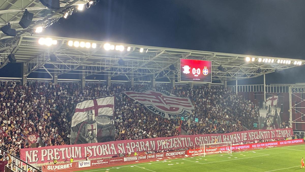 Rapid - FCSB 2-0. Ăsta e Rapidul din Giulești! Alb-vișiniii își înving rivala la primul derby jucat pe noul stadion