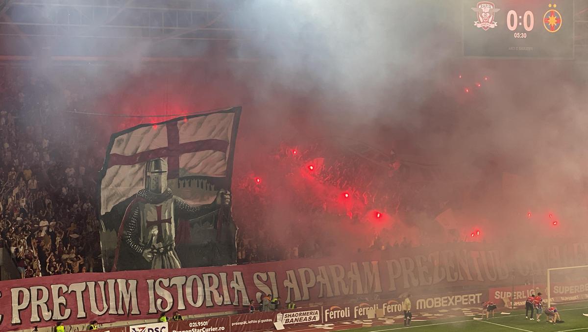 FOTO Rapid - FCSB, suporteri 24.07.2022