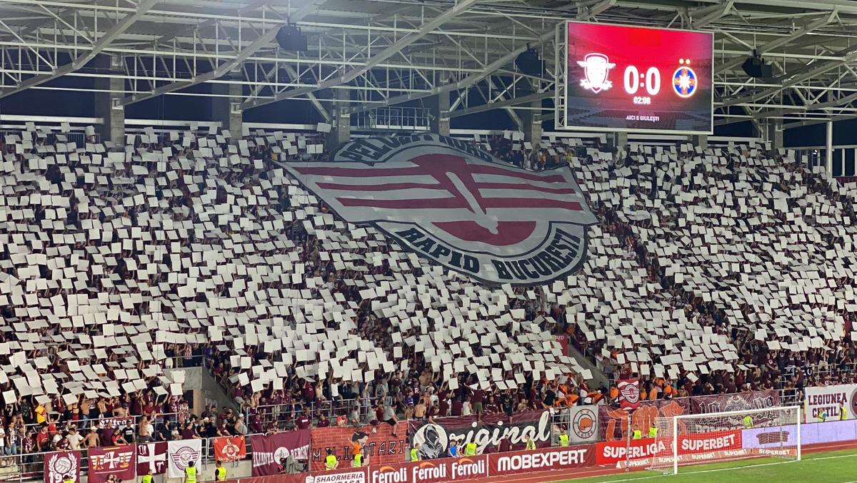 FOTO Rapid - FCSB, suporteri 24.07.2022