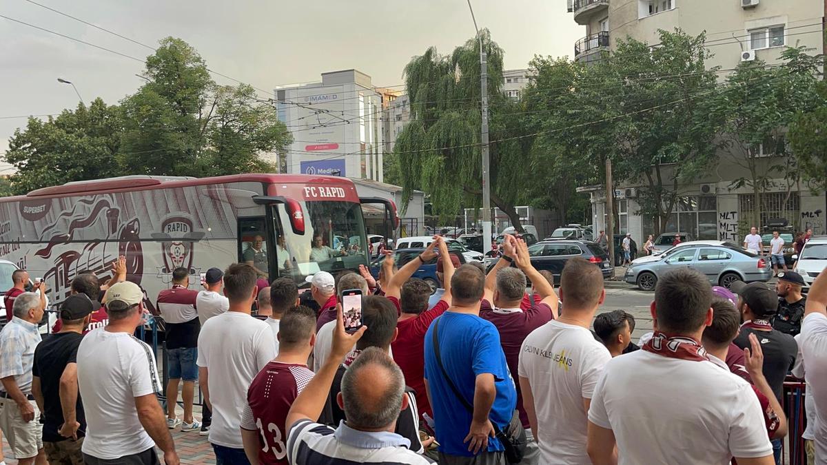 FOTO Rapid - FCSB, suporteri 24.07.2022